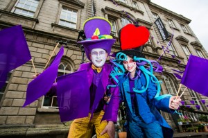 stilt walkers ireland